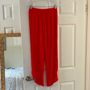 {JOE B} Paperbag Waist Wide Leg Pants Size M!